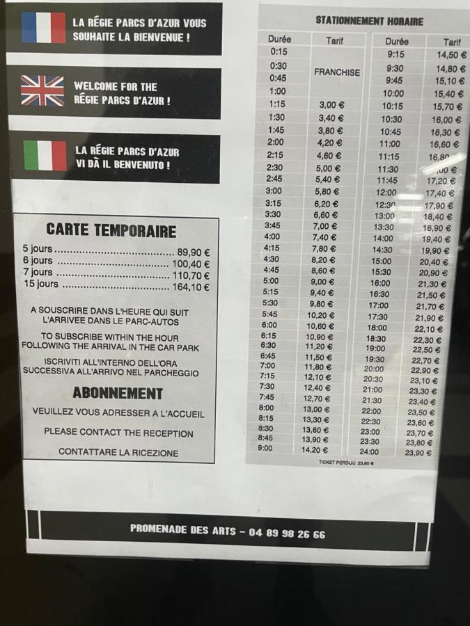 Garibaldi 3 Chambres 6 Couchages, Easy Check-In Nice Buitenkant foto